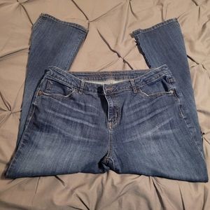 Vera Wang blue jeans